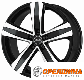 MAK  Stone  5  7x17  5x120  ET55  D65,1 Black mirror